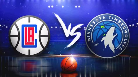 timberwolves vs clippers odds.